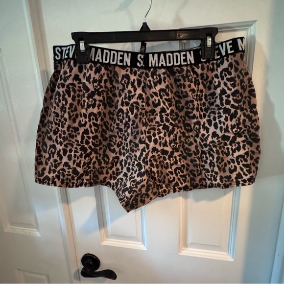 Steve Madden Animal Print Boxer Shorts XL - Picture 3 of 5